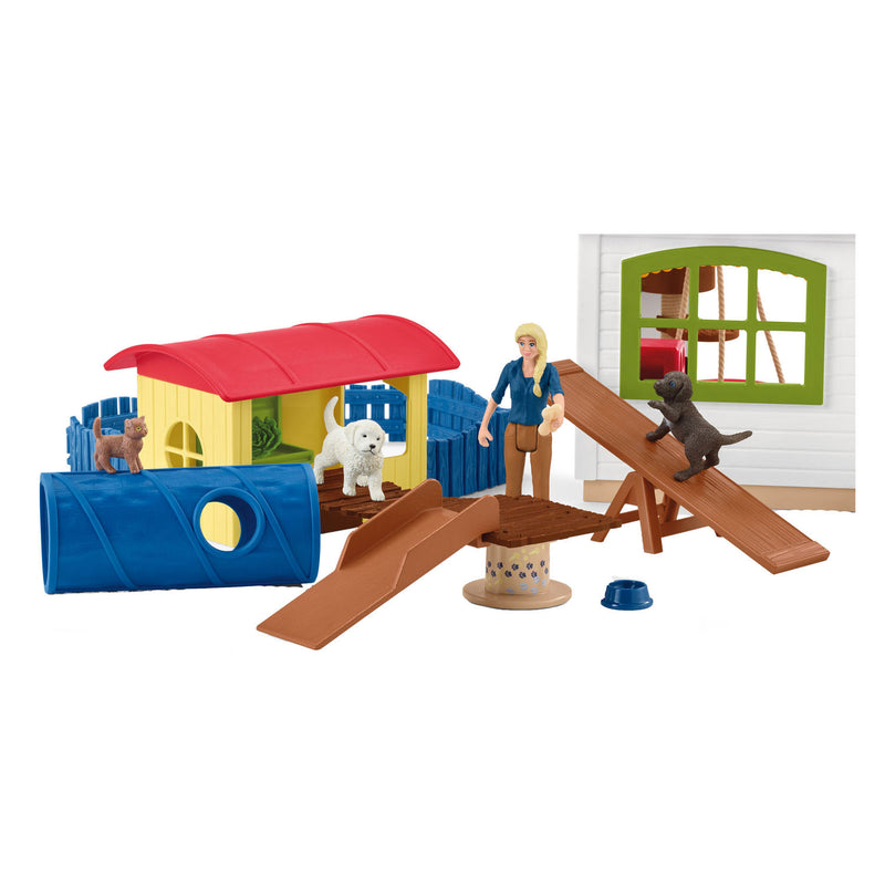 Afbeelding laden in galerijviewer, Schleich farm world dierenhotel 42607
