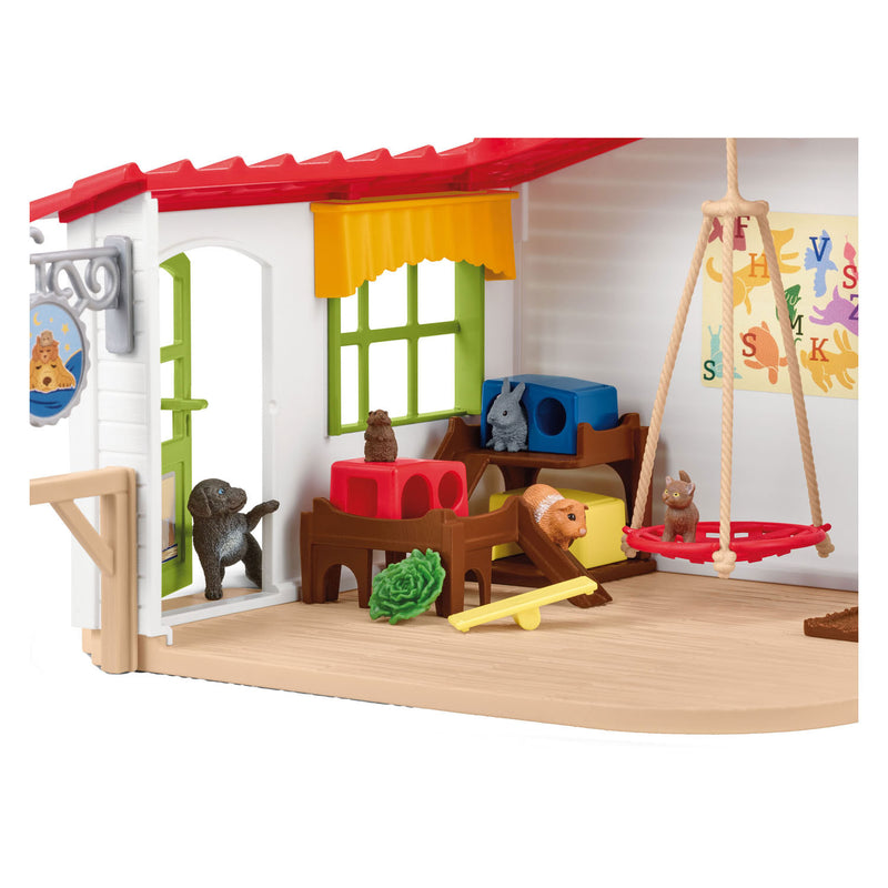Afbeelding laden in galerijviewer, Schleich farm world dierenhotel 42607

