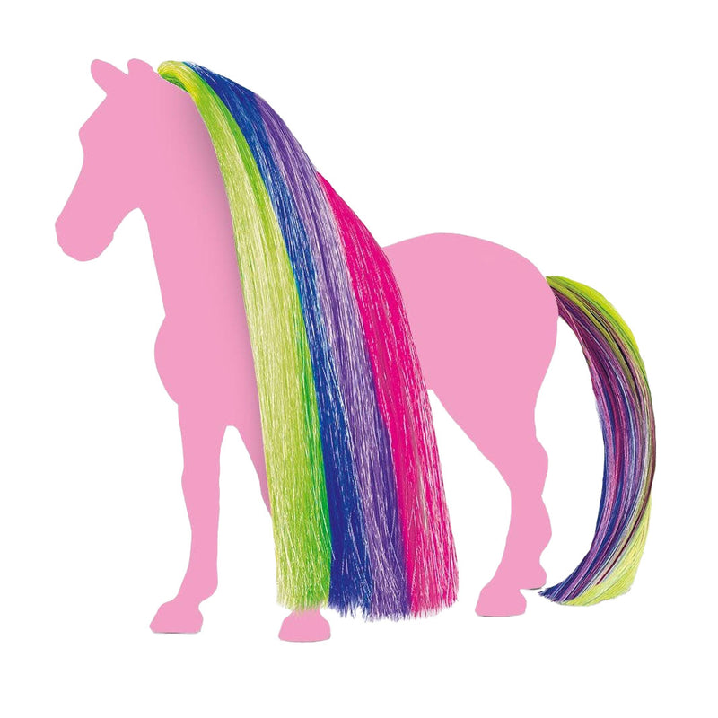 Afbeelding laden in galerijviewer, Schleich horse club haar beauty horses regenboog 42654
