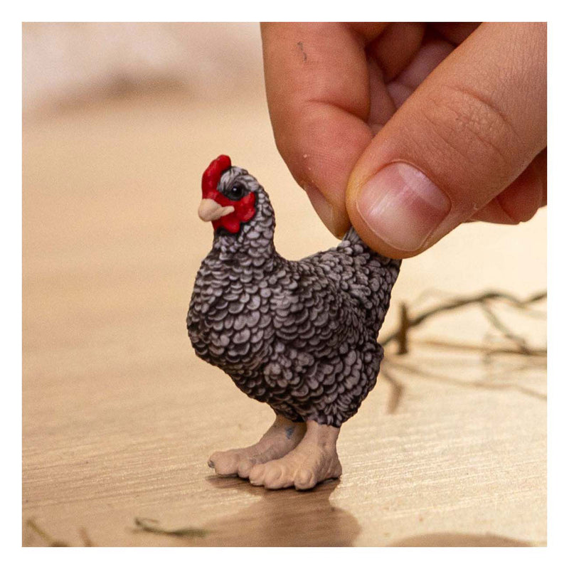 Afbeelding laden in galerijviewer, Schleich farm world plymouth rock kip 13997
