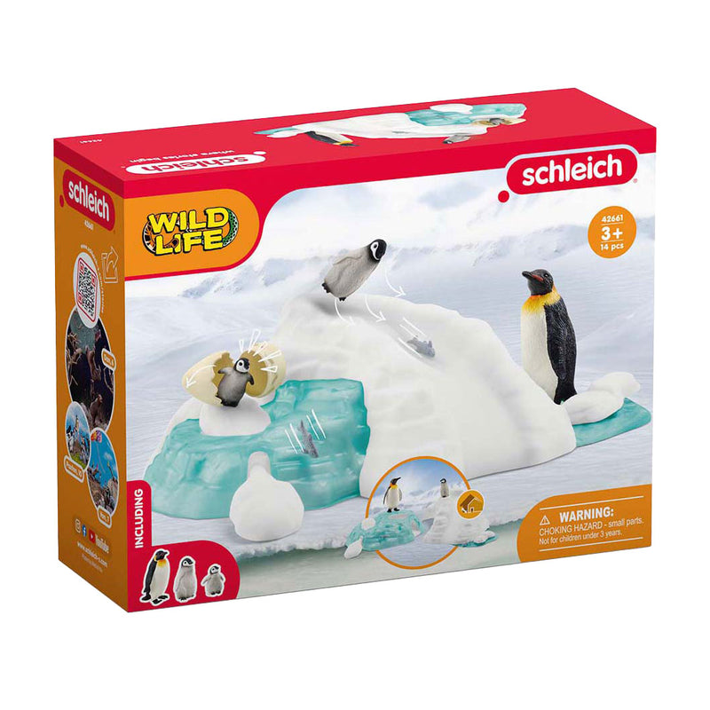 Afbeelding laden in galerijviewer, Schleich wild life pinguïn familie fun - 42661
