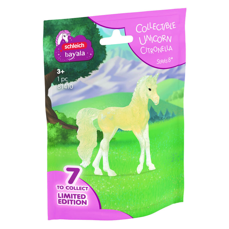Afbeelding laden in galerijviewer, Schleich bayala verzamelbare eenhoorn citronella 81410
