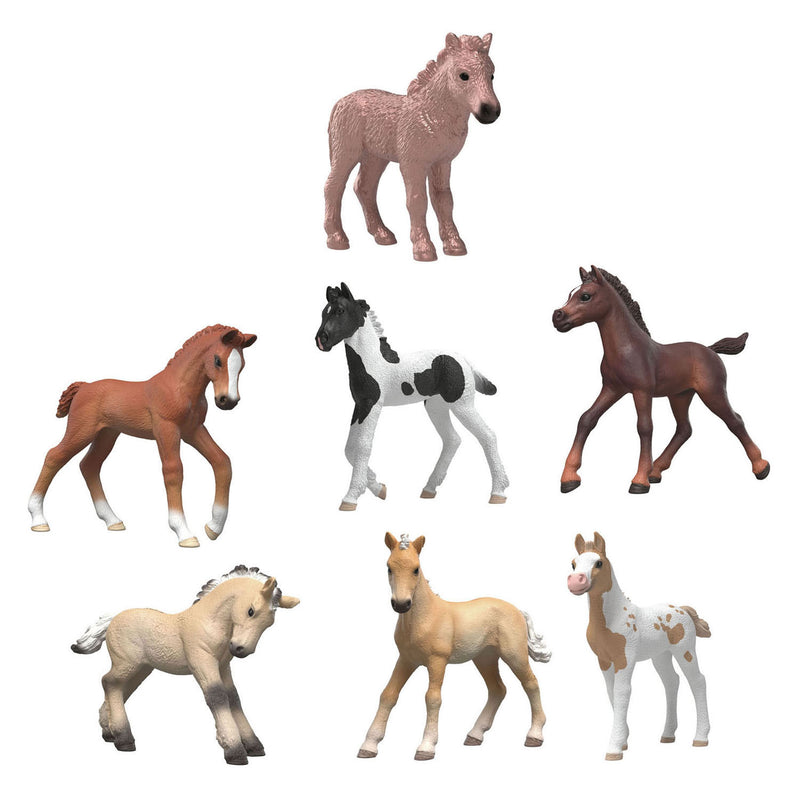 Afbeelding laden in galerijviewer, Schleich horse club verzamelveulens 70680 display 21 stuks
