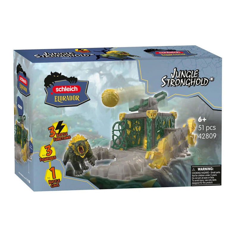 Afbeelding laden in galerijviewer, Schleich eldrador jungle stronghold 42809
