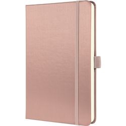Sigel notitieboek conceptum a5 roze metallic lijn hardcover