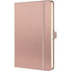 Sigel notitieboek conceptum a5 roze metallic lijn hardcover