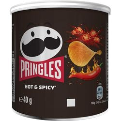 Pringles hot spicy klein (12x 40gr)