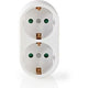 Stroomadapter nedis psspl200f1wt wit