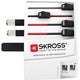 Skross wereld reisadapter met 2 geintegree usb