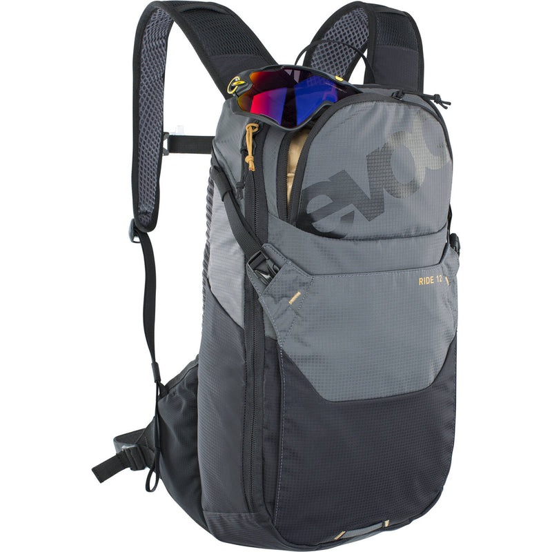 Afbeelding laden in galerijviewer, Evoc - ride 12 + 2l bladder carbon grey black one
