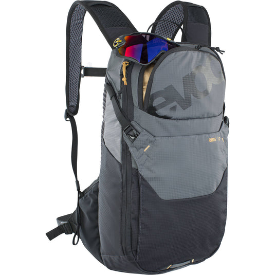Evoc - ride 12 + 2l bladder carbon grey black one