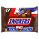 Mini-chocoladereep snickers minis 17 stuks à 18 g