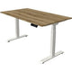 Zit-sta-bureau kerkmann move 1 stable bruin, wit 1270 mm x 1400 mm