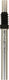 Dresco zadelpen 300x25,4x26,8mm aluminium zilver