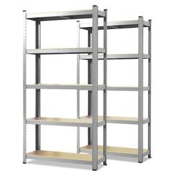 Ty kast karat lakota mdf, plaatstaal 900 x 400 x 1800 mm zilver