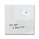 Glasbord sigel gl158 wit magnetisch