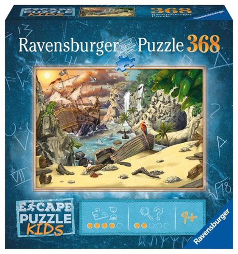 Afbeelding laden in galerijviewer, Ravensburger escape puzzel kids pirates 368 stukjes
