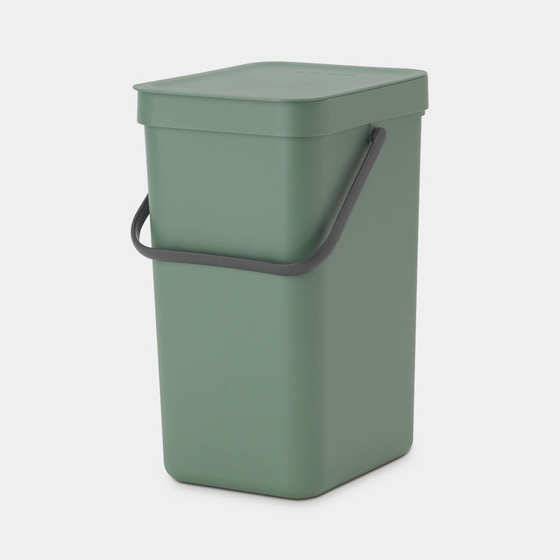 Afbeelding laden in galerijviewer, Brabantia sort go afvalemmer 12l fir green
