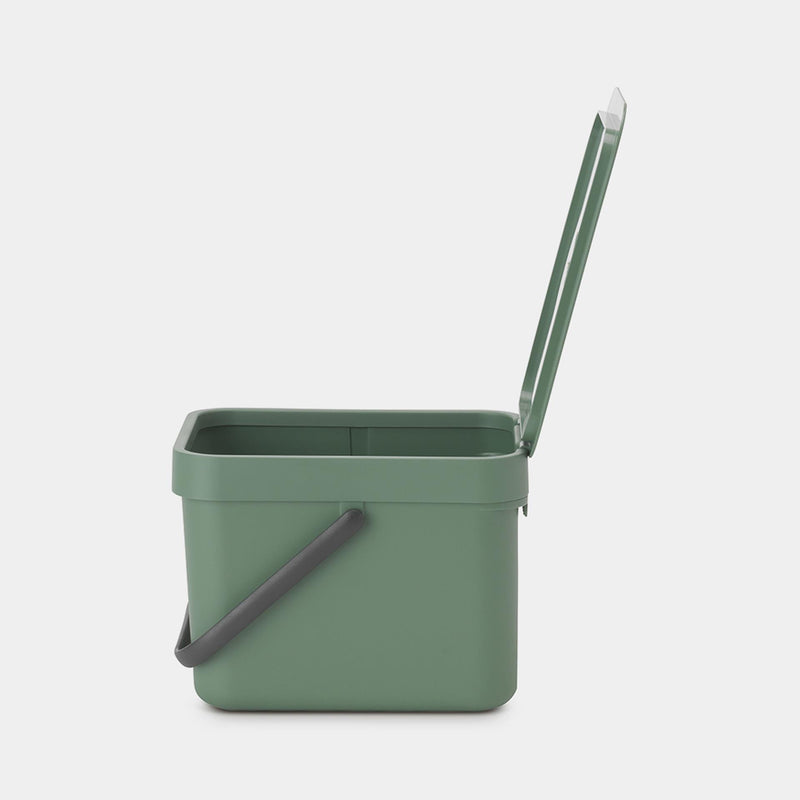 Afbeelding laden in galerijviewer, Brabantia sort go afvalbak 6l groen
