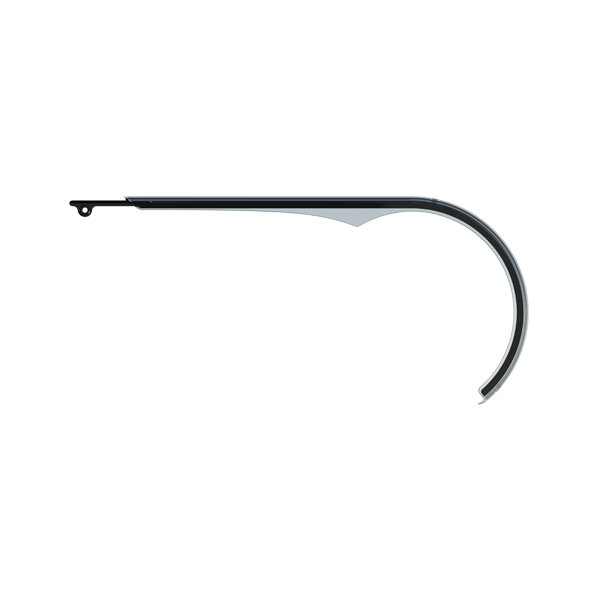Afbeelding laden in galerijviewer, Herrmans bike components oy kettingscherm herrmans slim 48t - zwart transparant

