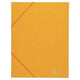Mappen esselte flappen elastiek a4 240x320mm geel