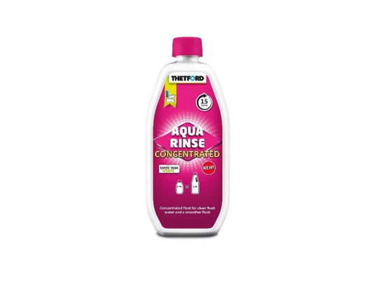 Thetford aqua rinse concentrated - toiletvloeistof voor cassette toilet - 0,75l