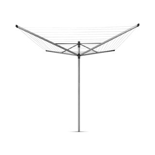 Afbeelding laden in galerijviewer, Brabantia lift-o-matic 60m + grondanker + hoes metallic grey
