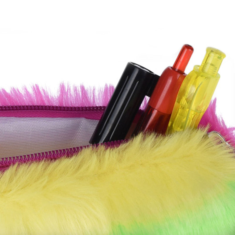 Afbeelding laden in galerijviewer, Etui Regenboog Pluche
