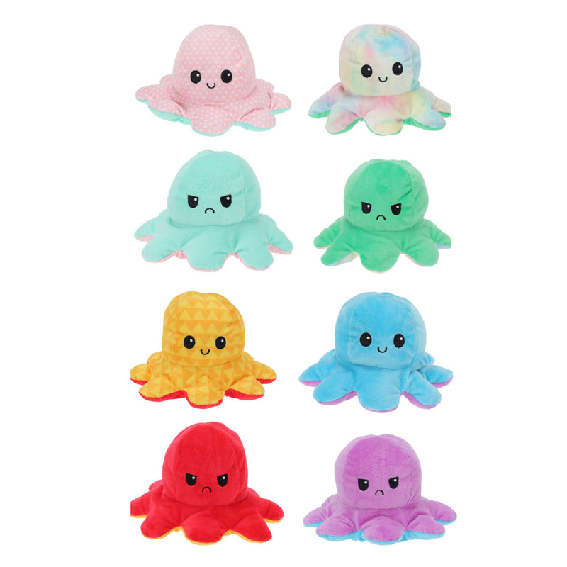 Afbeelding laden in galerijviewer, Pluchen octopus omkeerbaar
