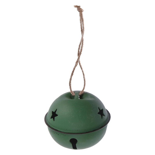 Set gekleurde kerstbellen, 6st.
