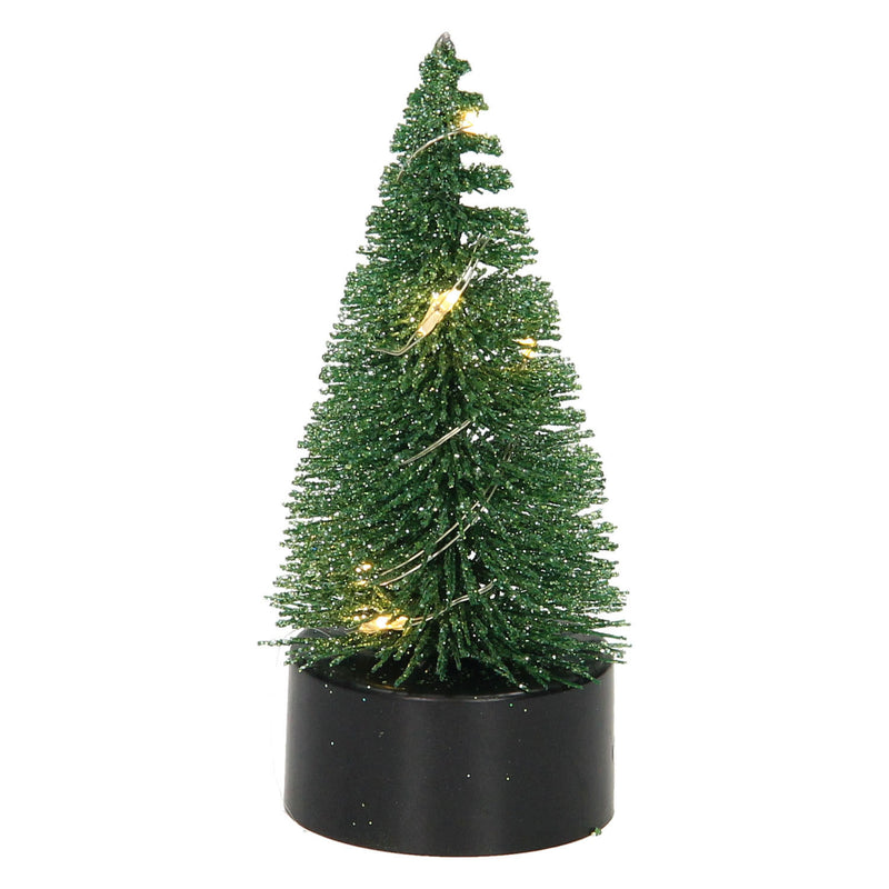 Afbeelding laden in galerijviewer, Kerstboom glitter led, 10cm

