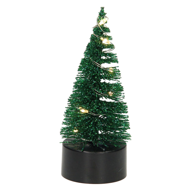 Afbeelding laden in galerijviewer, Kerstboom glitter led, 10cm
