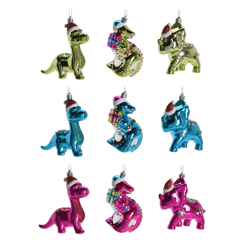 Afbeelding laden in galerijviewer, Dinosaurus kersthanger, 27st.
