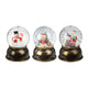 Schudbol kerst met led xl