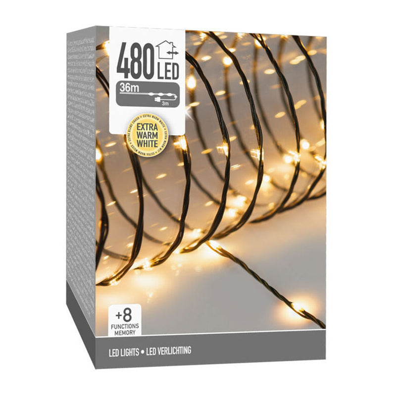 Afbeelding laden in galerijviewer, Led Verlichting 480 Led Extra Warm White
