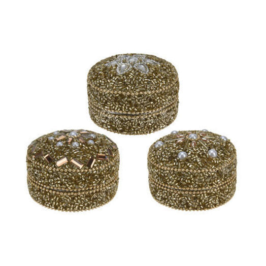 Afbeelding laden in galerijviewer, Doosje 7x4cm goud, set van 12
