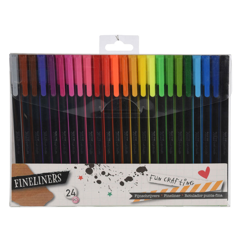 Afbeelding laden in galerijviewer, Fineliners, 24st.
