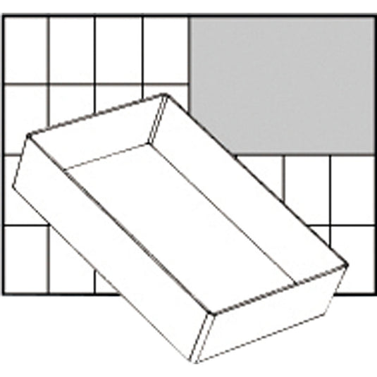 Raaco bakje kleinmateriaal 109x157x47mm