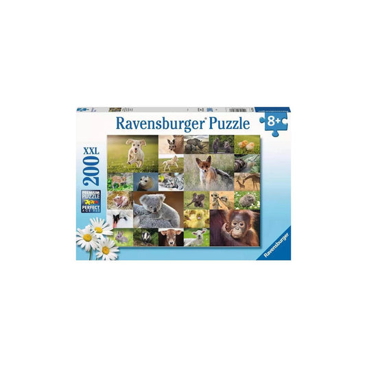 Ravensburger puzzel schattige babydieren 200 xxl stukjes