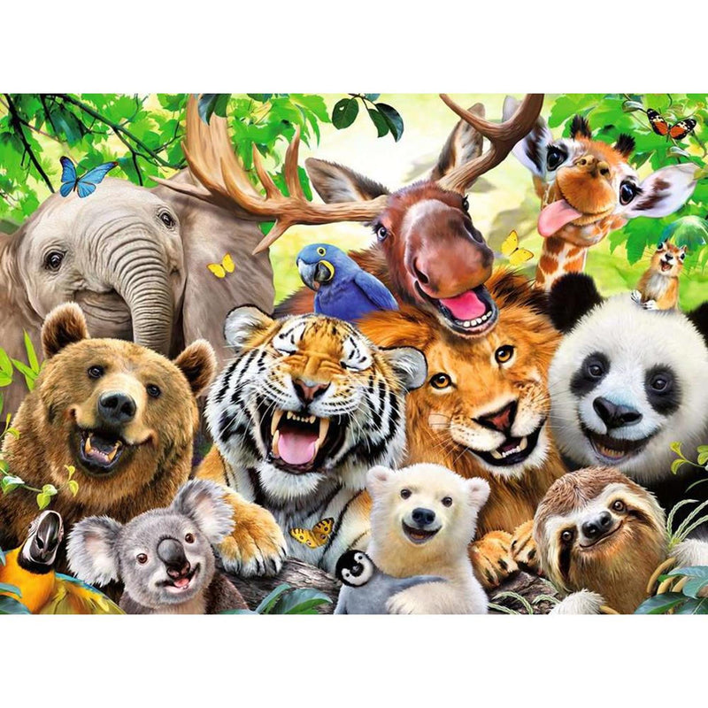 Afbeelding laden in galerijviewer, Ravensburger puzzel lachen! 300 stukjes
