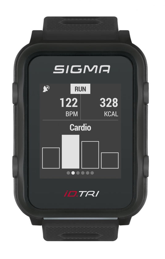 Sporthorloge Sigma iD.TRI Black Basic