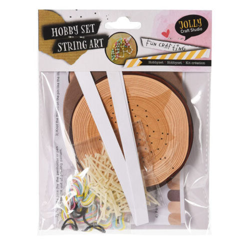 Afbeelding laden in galerijviewer, Koopman string art hobbyset creatieve knutselset voor kinderen.
