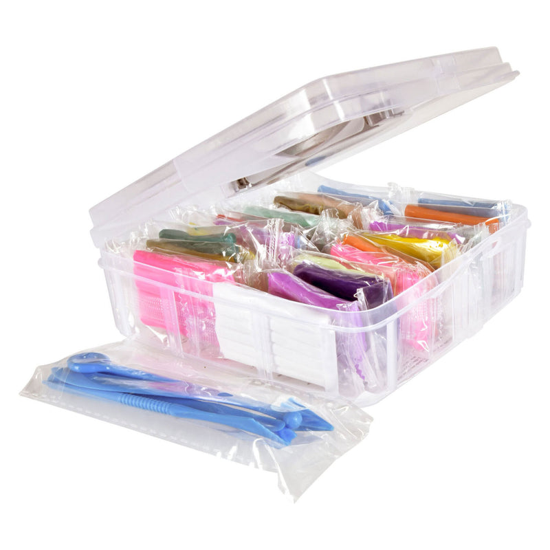 Afbeelding laden in galerijviewer, Klei polymeer set, 26st.
