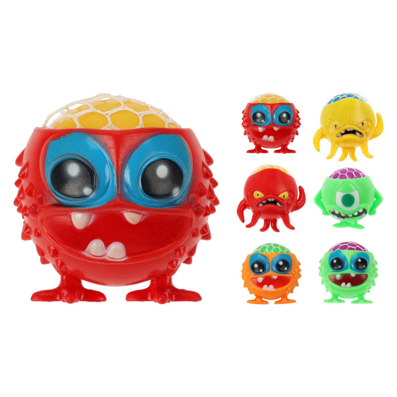 Afbeelding laden in galerijviewer, Knijpbal monster, 9cm
