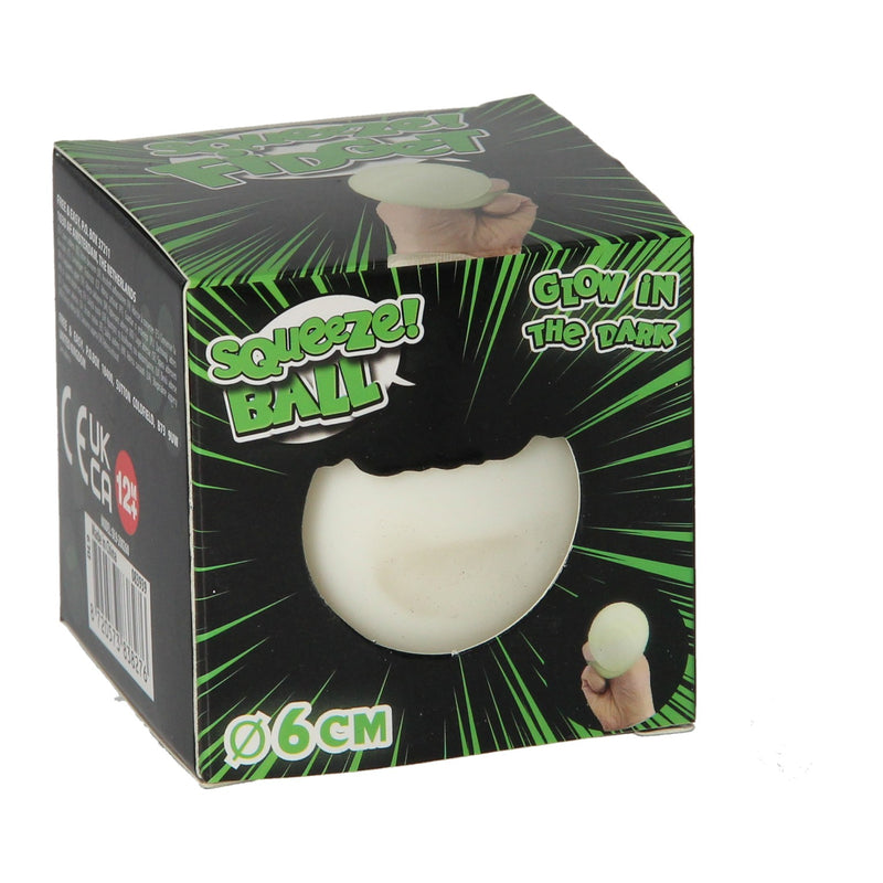 Afbeelding laden in galerijviewer, Knijpbal glow in the dark, 6cm
