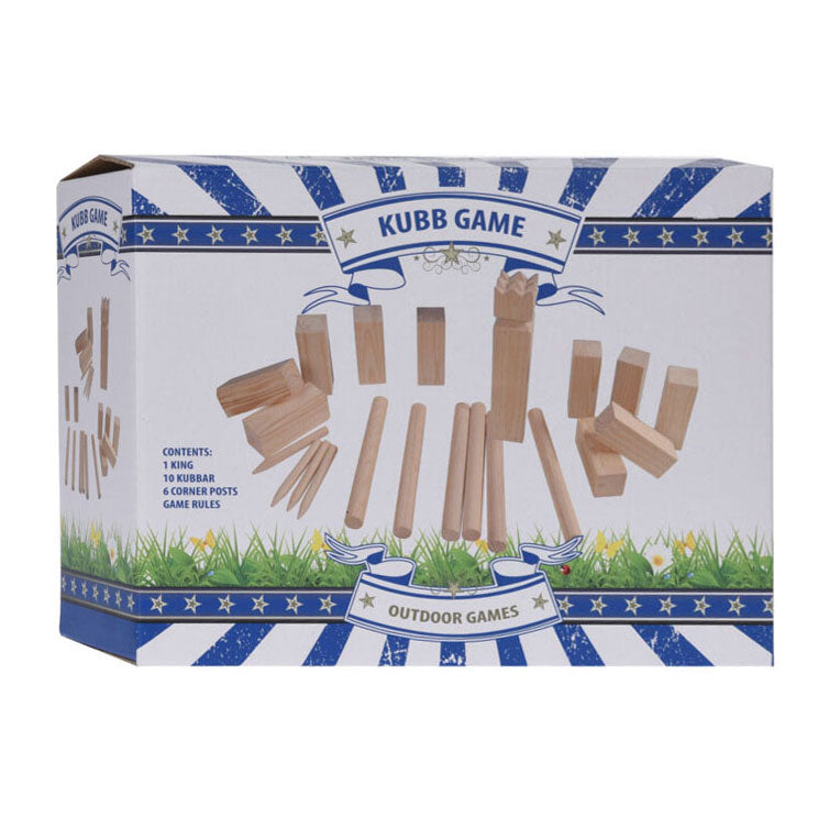 Afbeelding laden in galerijviewer, Kubb set hout fsc, 21dlg.
