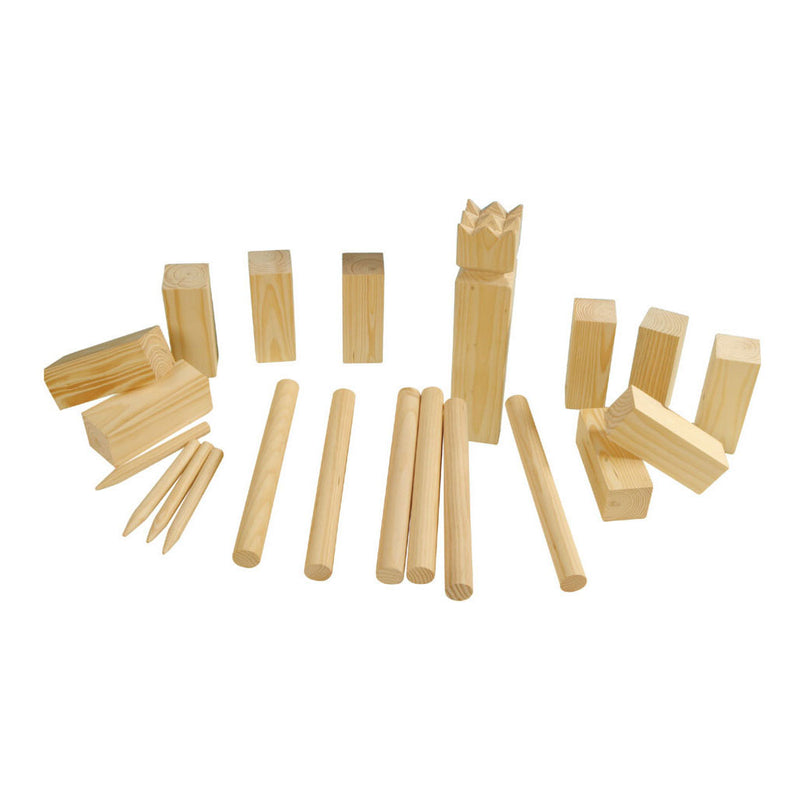 Afbeelding laden in galerijviewer, Kubb set hout fsc, 21dlg.
