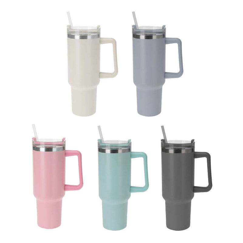 Afbeelding laden in galerijviewer, Drinkbeker rvs, 1200ml
