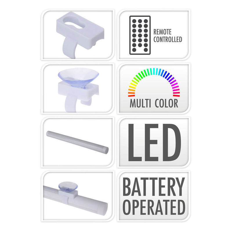 Afbeelding laden in galerijviewer, Rc led colohanging lichtbar
