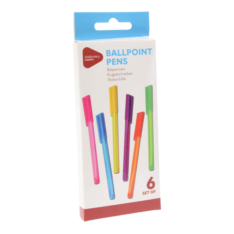 Afbeelding laden in galerijviewer, Gekleurde balpennen, 5st.
